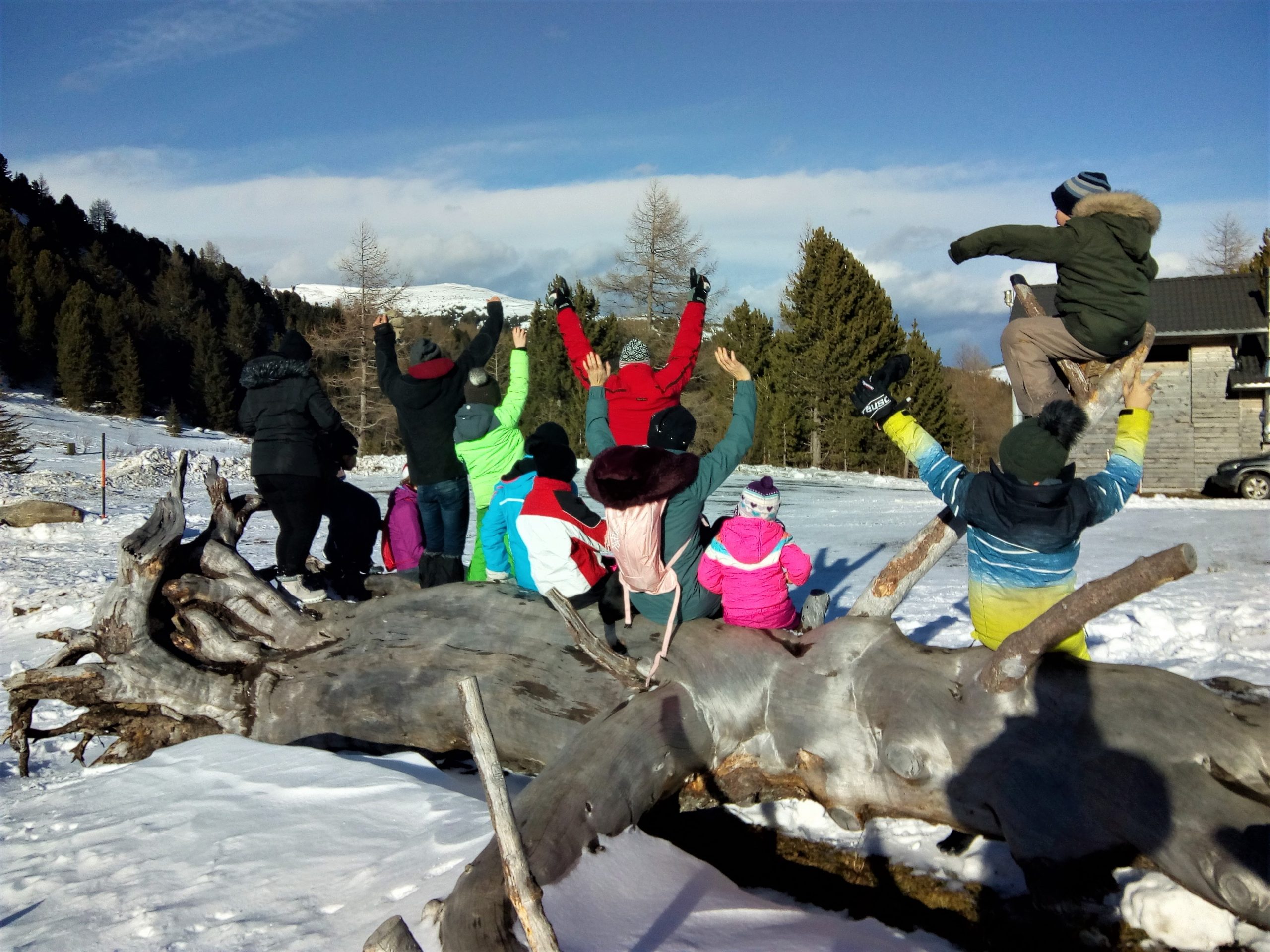 Gruppe Kinder